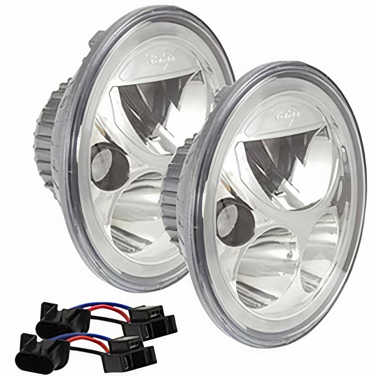 VisionX Vortex LED Headlights with Halo Ring - 7