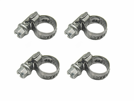 25Pcs Stanless Steel Hose Clamps Relable Small Fuel Lne Ar Vacuum 1