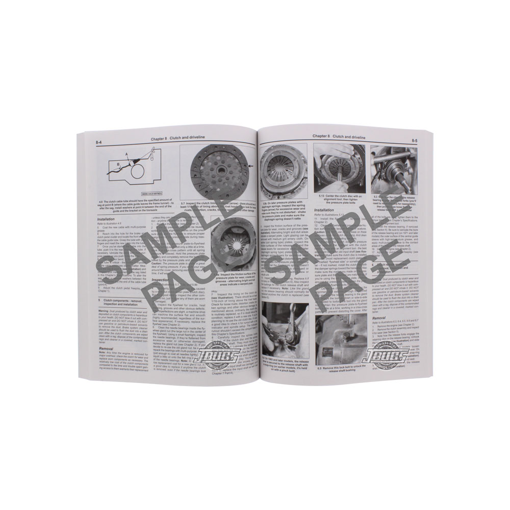 11-1070 - Haynes VW Repair Manual - 1954-1979 Beetle -Super