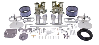 EMPI Dual VW Carburetor Kit - 40 HPMX - Type 2 & 4 Engines - Bus 1972-1979