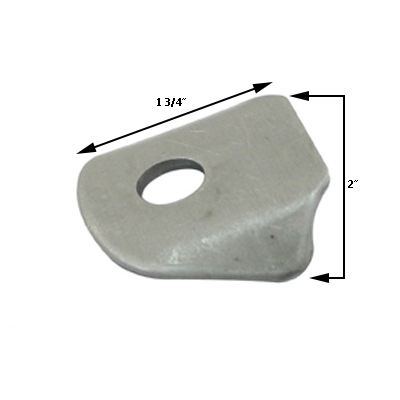 EMPI Universal Mount Tab with 1/2" Hole - Each