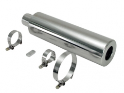VW Racing Muffler, Off-Road Competition Exhaust, Stainless Steel