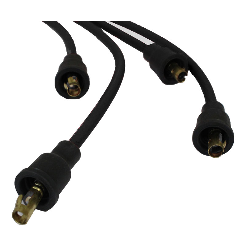 PT704101 - PerTronix FlameThrower Spark Plug Wires - 7mm - Black