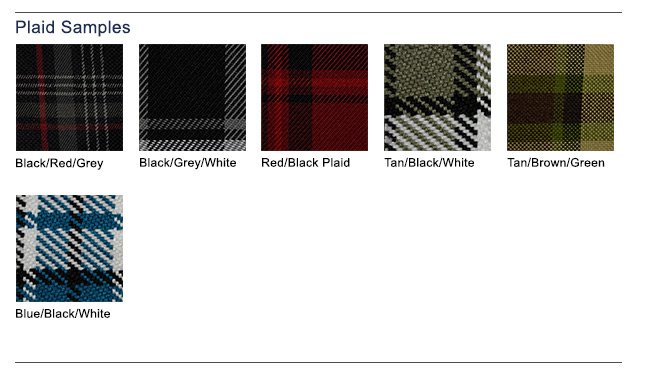 Woven Plaid Samples