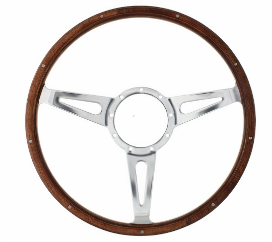 パーツ ALL WOOD Steering Wheel NISSAN Genuine Laurel C35 MOMO Wood Steering Wheel Leather