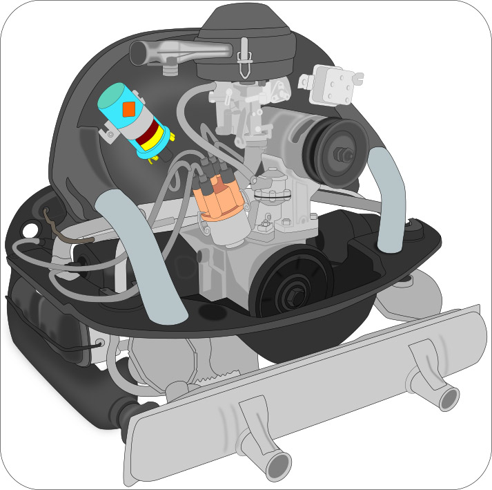 Wiring Manual PDF: 1600cc Vw Engine Diagram 1975