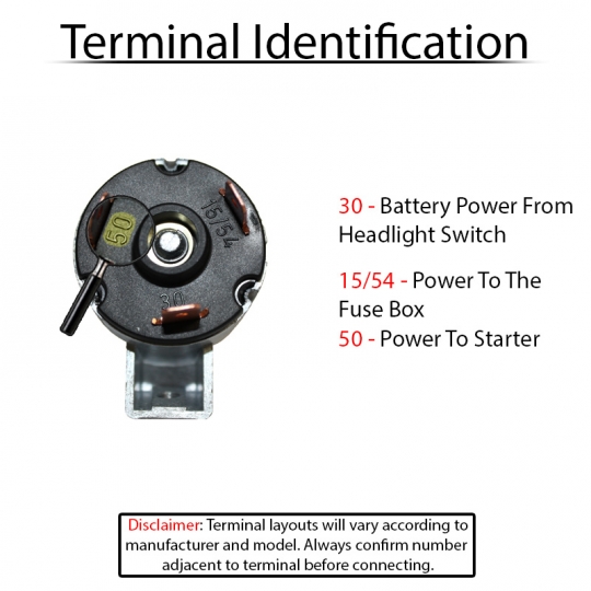 211905811C - 1955-67 VW Bus Ignition Switch