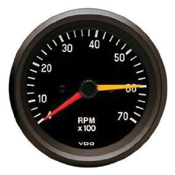 VDO Cockpit Series 7K RPM Tachometer, 3 3/8"