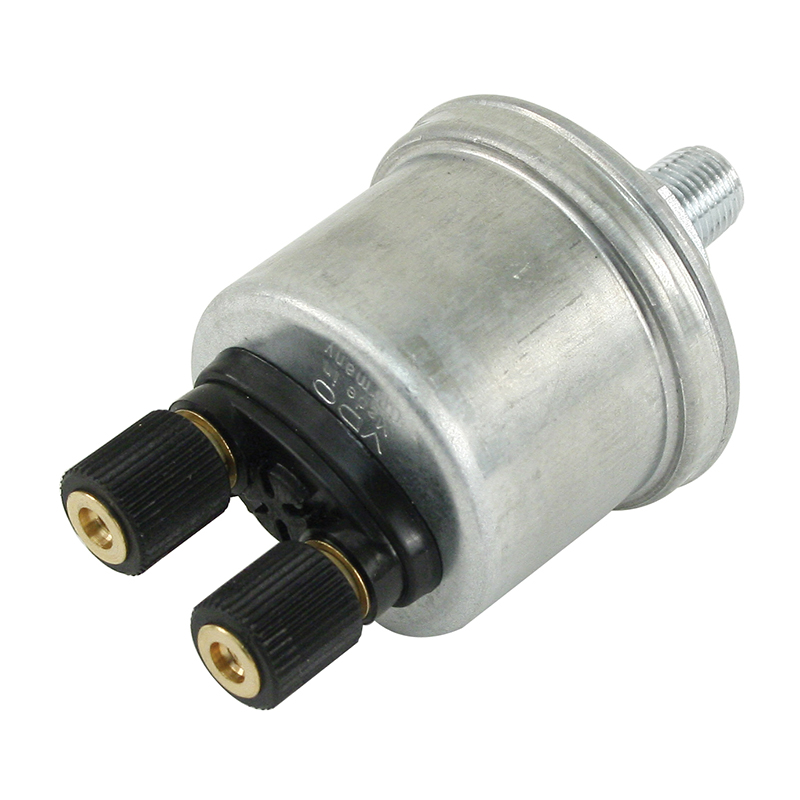 VDO Oil Pressure Sender - 80 PSI & Warning Light - 2 Post - M10-1.0 - Fits VW Oil Pressure Port