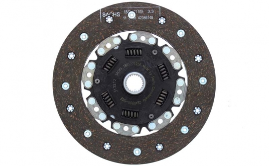 311141031D - VW Clutch Disc - 200mm - 12 Volt - Sprung - German