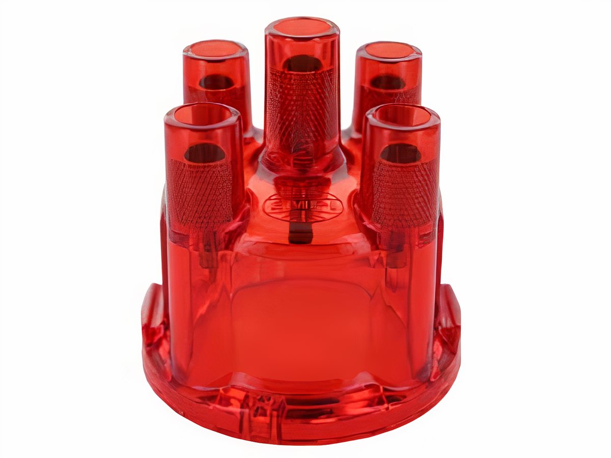 VW Distributor Cap - Red