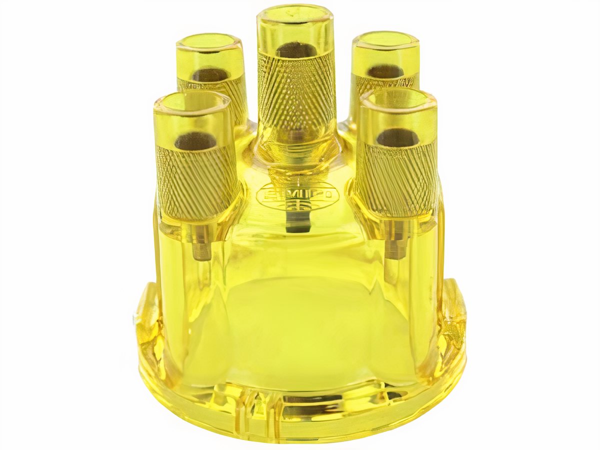 VW Distributor Cap - Transparent Gold