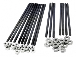 VW Cylinder Head Stud Kit - Chromoly - 8mm - Stock Length for Dual Port Heads