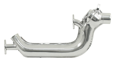 VW Heater Box - Hi-Performance - 1 1/2" Flanged - Right - Ceramic Coated