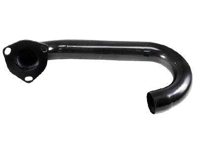 VW Baja Pipe Bend, Baja Exhaust, Black