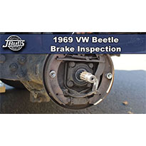 VW Beetle Brake Inspection