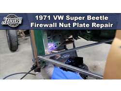 1971 VW Super Beetle - Firewall Nut Repair