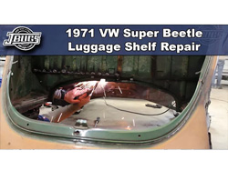 1971 VW Super Beetle - Luggage Shelf Repair