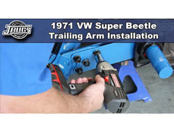 1971 VW Super Beetle - Trailing Arm Installation