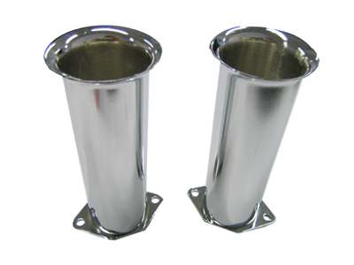 EMPI VW Velocity Stacks - 6" - Chrome