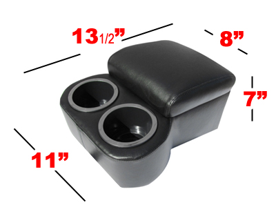 BC-Shorty - Universal Shorty Bench Seat Console - Vinyl BC-Shorty - Universal Shorty Bench Seat Console - Vinyl