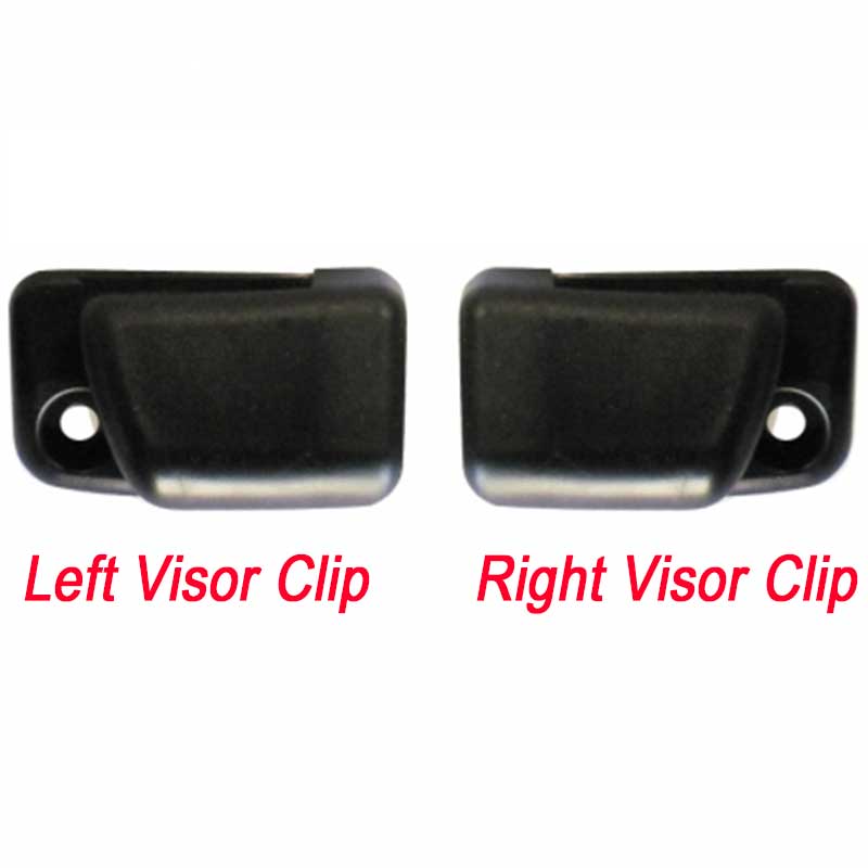 Left and Right Sunvisor Clips