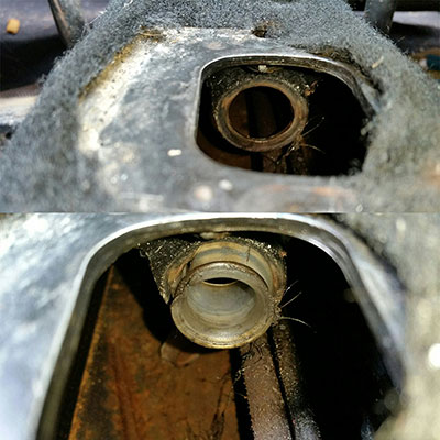 Installing Shift Rod Bushing and Clip