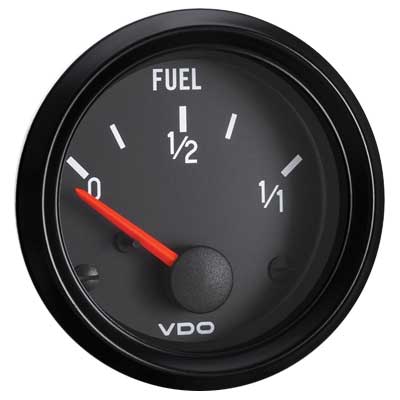 VDO Cockpit Series Fuel Gauge - 10-180 Ohms - 2 1/16"
