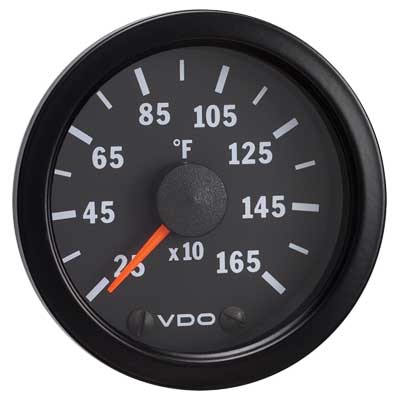 VDO Cockpit Series Pyrometer Kit - 1650 Degree - 2 1/16"