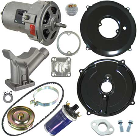 VW 6 to 12 Volt Conversion Kit, Beetle 1961 to 1966: VW Parts | JBugs.com