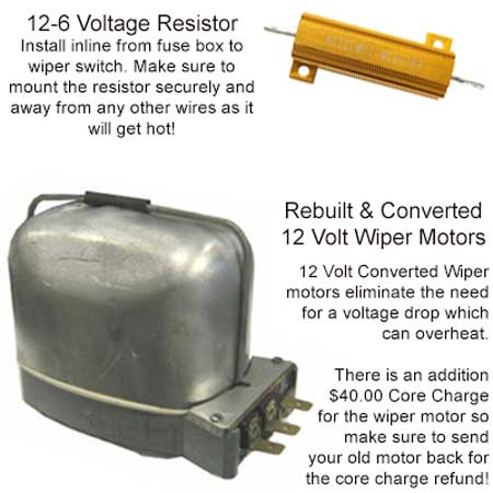 VW 6 to 12 Volt Conversion Kit, Beetle 1961 to 1966: VW ... 1968 vw beetle flasher relay wiring diagram 