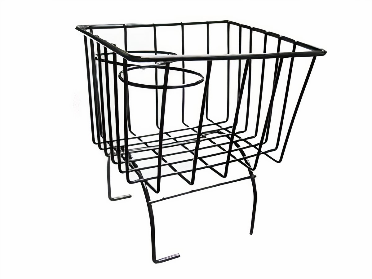 VW Wireframe Hump Basket - Black