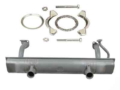 replacing catalytic converter with flex pipe