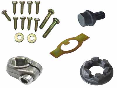 1954 VW Beetle Convertible Chassis Hardware