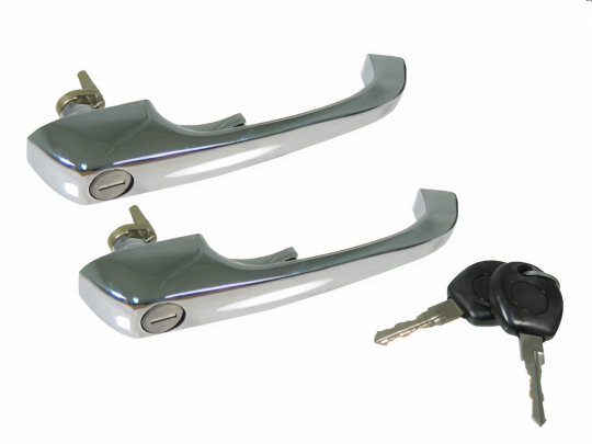 211898205N - VW Door Handles - Pair - 1969-79 Bus - 1973-74 Thing