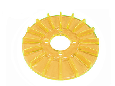 VW Finned Alt/Gen Pulley Cover, Gold