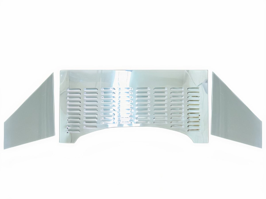 62-3020 - VW Beetle Firewall Kit - Stainless Steel - w/ Louvers