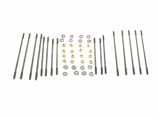 043198035 - VW Head Stud Kit - Dual Port - 8mm - 48 Piece Kit