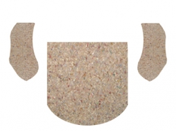 1954-1979 VW Beetle & Super Beetle Carpet Pad Kit - Rear - 3 Piece
