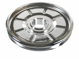 Stock VW Crank Pulley - Chrome