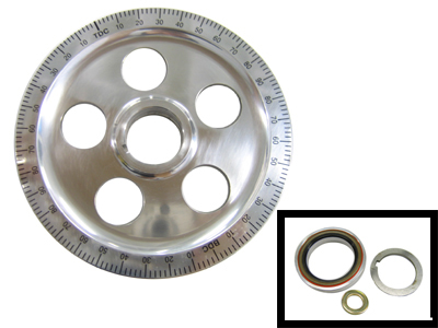 EMPI VW Crank Pulley - 5 Hole - Bolt-In Sand Seal