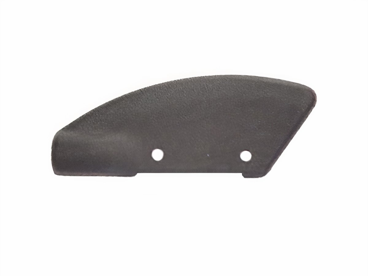 VW Trim Cover - Right - Black - 1980-1993 Rabbit - Cabriolet