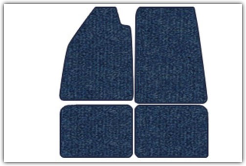 1961-1974 VW Type 3 4-Piece Carpeted Floor Mats 1961-1974 VW Type 3 4-Piece Carpeted Floor Mats