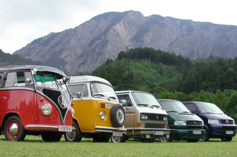 The Evolution of the VW Bus