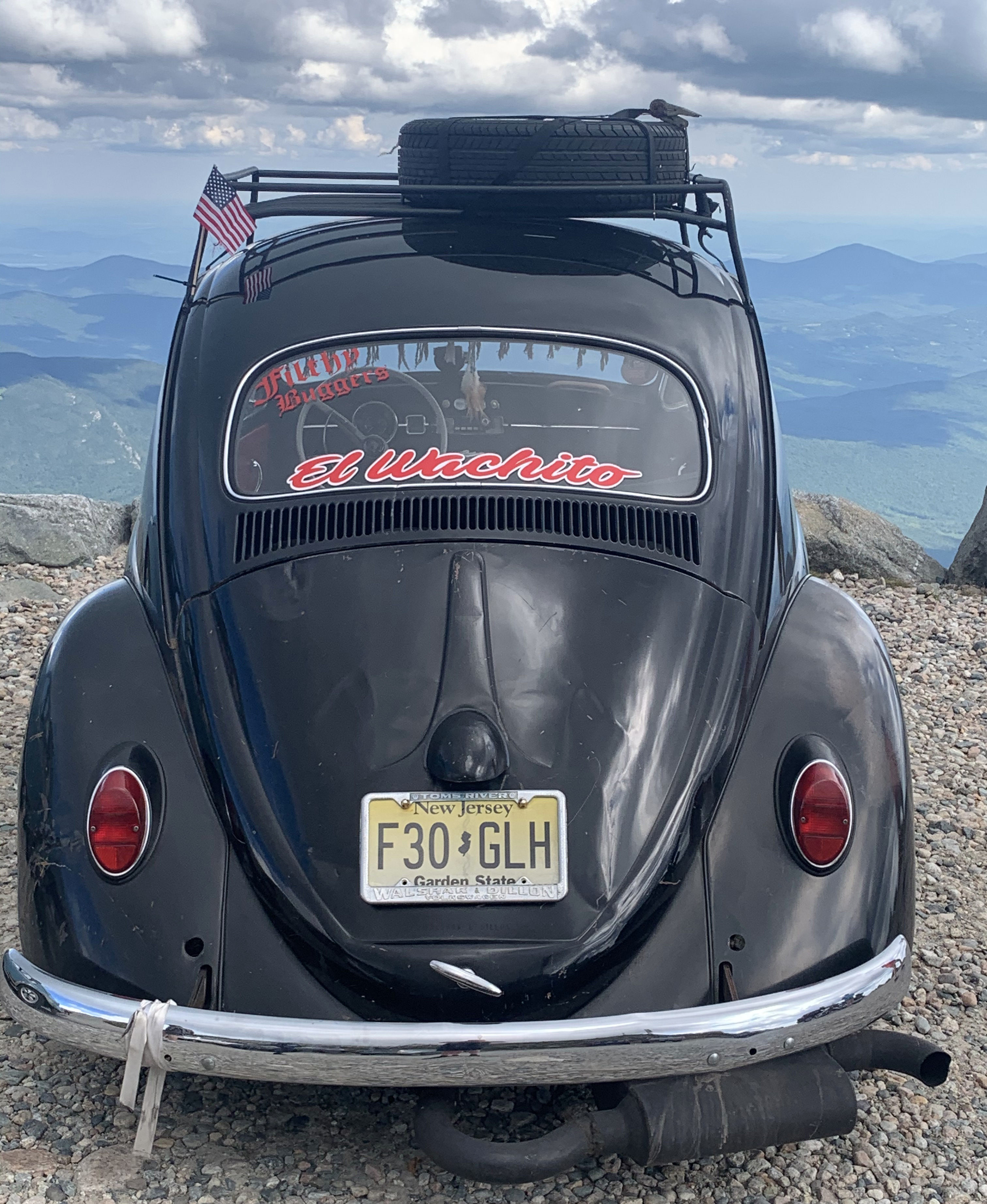 Rod's '63 Bug, with a new MSD coil (not shown)