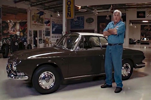 Jay Leno and Classic VW Karmann Ghia