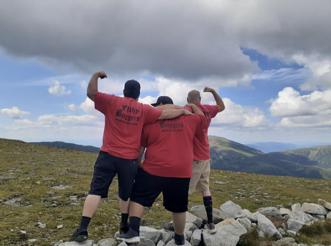 "Filthy Buggers" celebrate their achievement