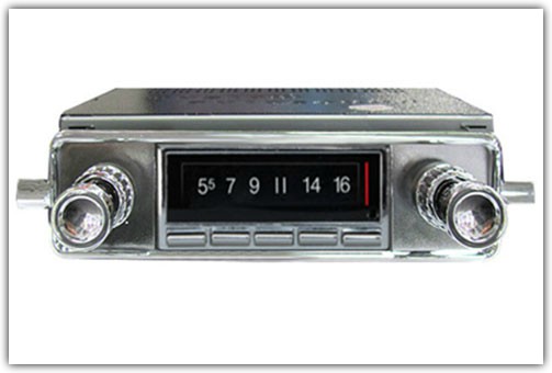 1958-1967 VW Beetle Radio with Bluetooth and USB and Auxiliary ports