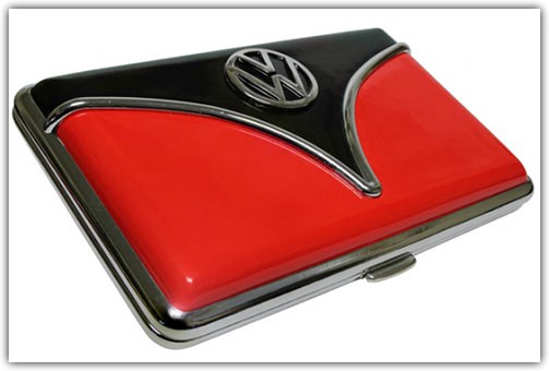 Classic VW Bus Shaped Wallet and Business Card Holder