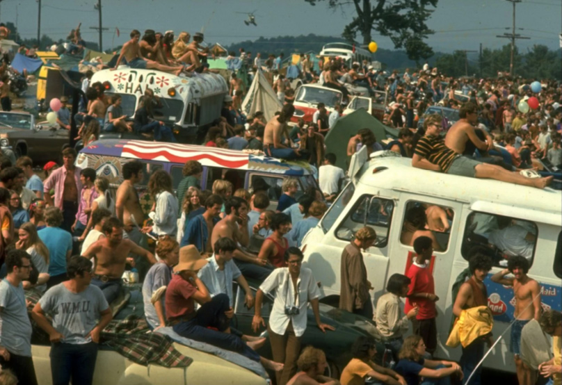 LIGHT Bus at Woodstock 1969